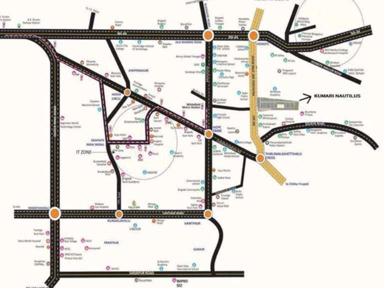 Kumari Nautilus Locations